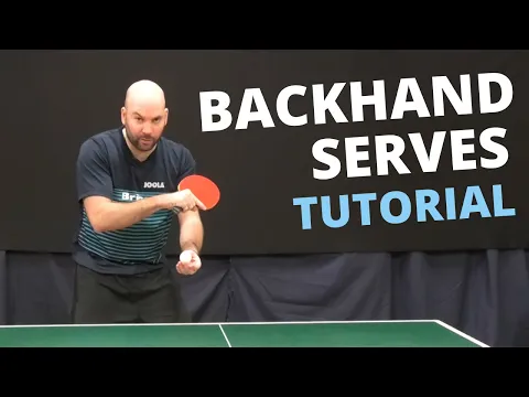 Ping pong sale serve