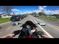 17yo races to the gym after school GSXR 750 SC PROJECT 4K