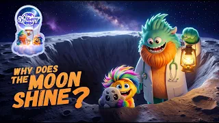 Why Does The Moon Shine ? 🌙 | Nighttime Science for Kids | The Dr. Muppy Show®