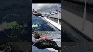 VERY FAST SOLO HOBIE CAT #shorts