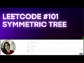 Symmetric Tree problem - Leetcode