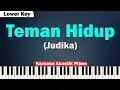 Download Lagu Judika - Teman Hidup Karaoke LOWER KEY/Pria