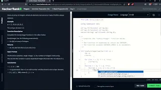 Hackerrank 1-Week Preparation Series Day 2 Lonely Integer