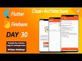 Day 30 Flutter Tutorial My Notes App with Firebase - UI Finishing touches
