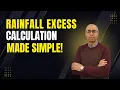 How to Calculate Rainfall Excess Using ARR Guidelines A Step-by-Step Tutorial
