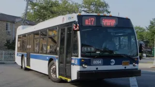 B17 Bus announcements to Canarsie East 80th St Vianova