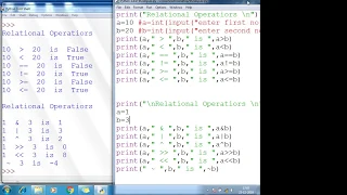 19 Relational Operators in Python Python Tutorial for beginners to advance