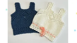 كروشيه بلوزة صيفي Crochet Blouse For Girls  كروشيه بلوزة صيفي Crochet Blouse For Girls