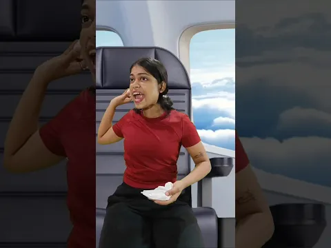 Pocha Dim in Aeroplane 🤣🤪 #shorts #viral #funny #funnyvideo #airplane #tiktok #comedy #trending