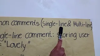 PYTHON COMMENTS -LINE LEVEL 1 PROBLEM 2