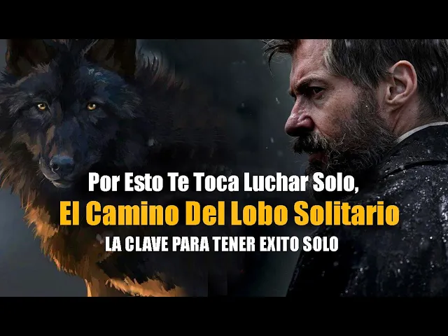 Download MP3 Si Te Toco Luchar Solo, Debes De Tener La Actitud De El Lobo Solitario, Discurso Motivacional