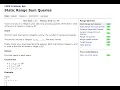 Static range sum queries CSES Range Queries