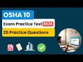 OSHA 10 Practice Questions with Full Explanations - 2026