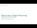 Dynamics 365 Finance and Operations What s New in Batch Processing - TechTalk