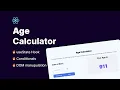 Build Age Calculator App in React Mini Project useState Hook Conditionals