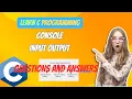 11th Tutorial Mastering CONSOLE INPUT OUTPUT In C Programming