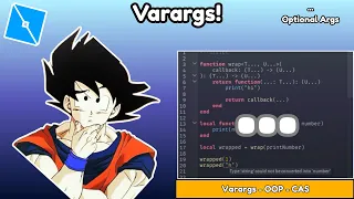 Varargs The Game-Changer for Roblox Developers