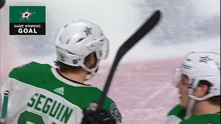 Tyler Seguin ends it in overtime - Dallas Stars vs Montreal Canadians