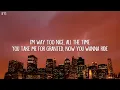 Myles Lloyd - Drive Me Crazy (Lyrics)