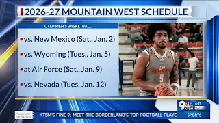 UTEP men s basketball releases 2026-27 Mountain West schedule