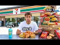 Lagu I Only Ate 7-Eleven For A Week, But Doubled My Budget Every Day