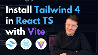 How To Install Tailwind CSS v4 with React TypeScript and Vite