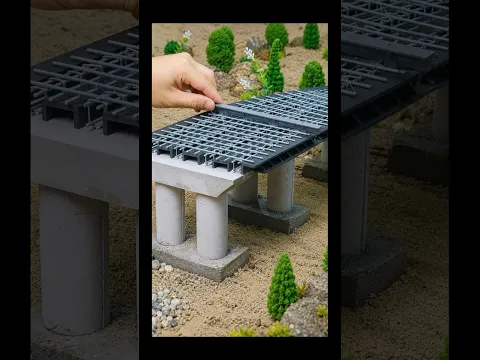 This Is What Makes a Bridge Strong #vfuho #shorts #satisfying #diy