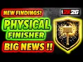 Finally Physical Finisher Big News