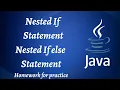 Nested If Statement in Java Nested if else in Java Examples in Java 12