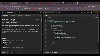 Add Strings 415 LeetCode 415