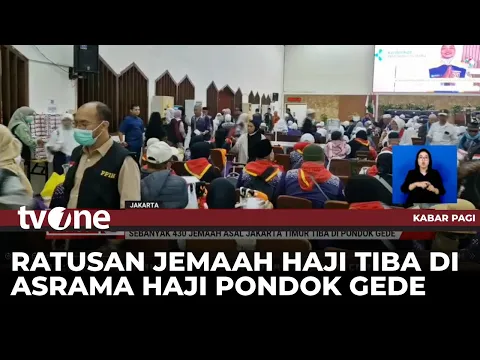 430 Jemaah Haji Asal Jakarta Timur Tiba di Pondok Gede