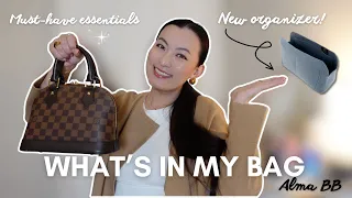 What s In My Bag Louis Vuitton Alma BB Zoomoni Bag Organizer
