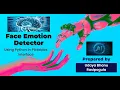 Face Emotion Detector using Python Code in Pictoblox Interface