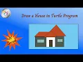Draw a House in Python Using Turtle Program 1K Special