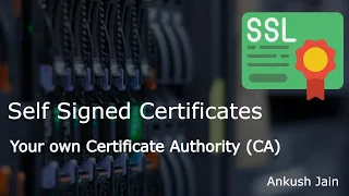 Self Signed Certificates Create your own Certificate Authority CA for local HTTPS sites