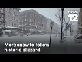 Round 2 More snow expected in NY NJ CT after record-breaking Blizzard of 26 News 12
