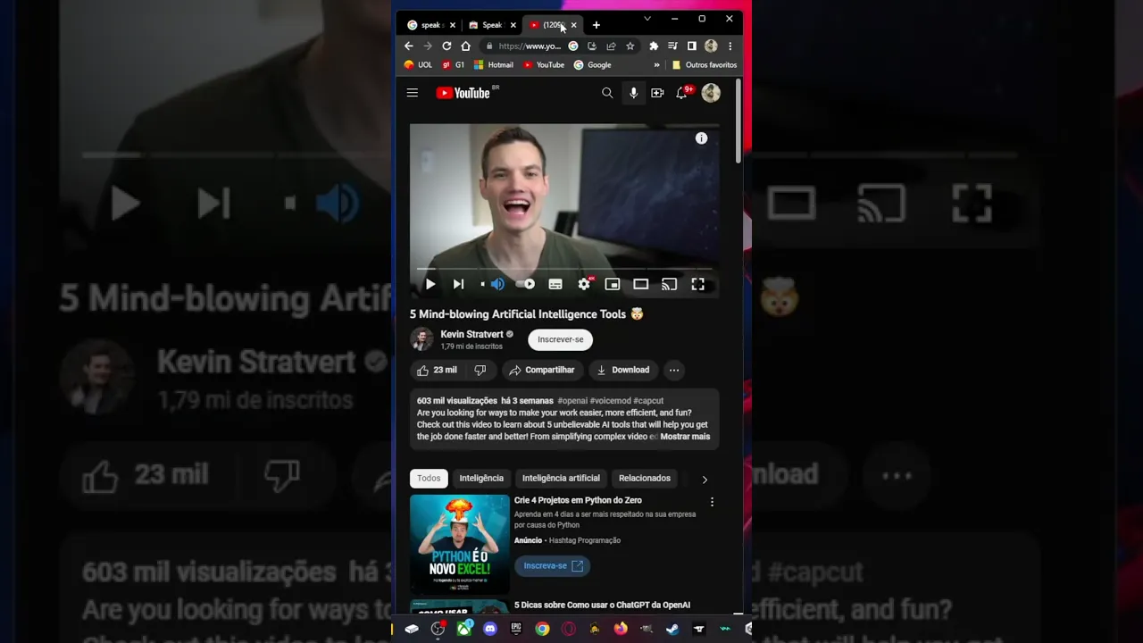 COMO DUBLAR VÍDEOS DO YOUTUBE EM PORTUGUÊS-BR? #shorts