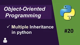 Object Oriented Programming in Python - 20 Multiple Inheritance in Python OOP in Python