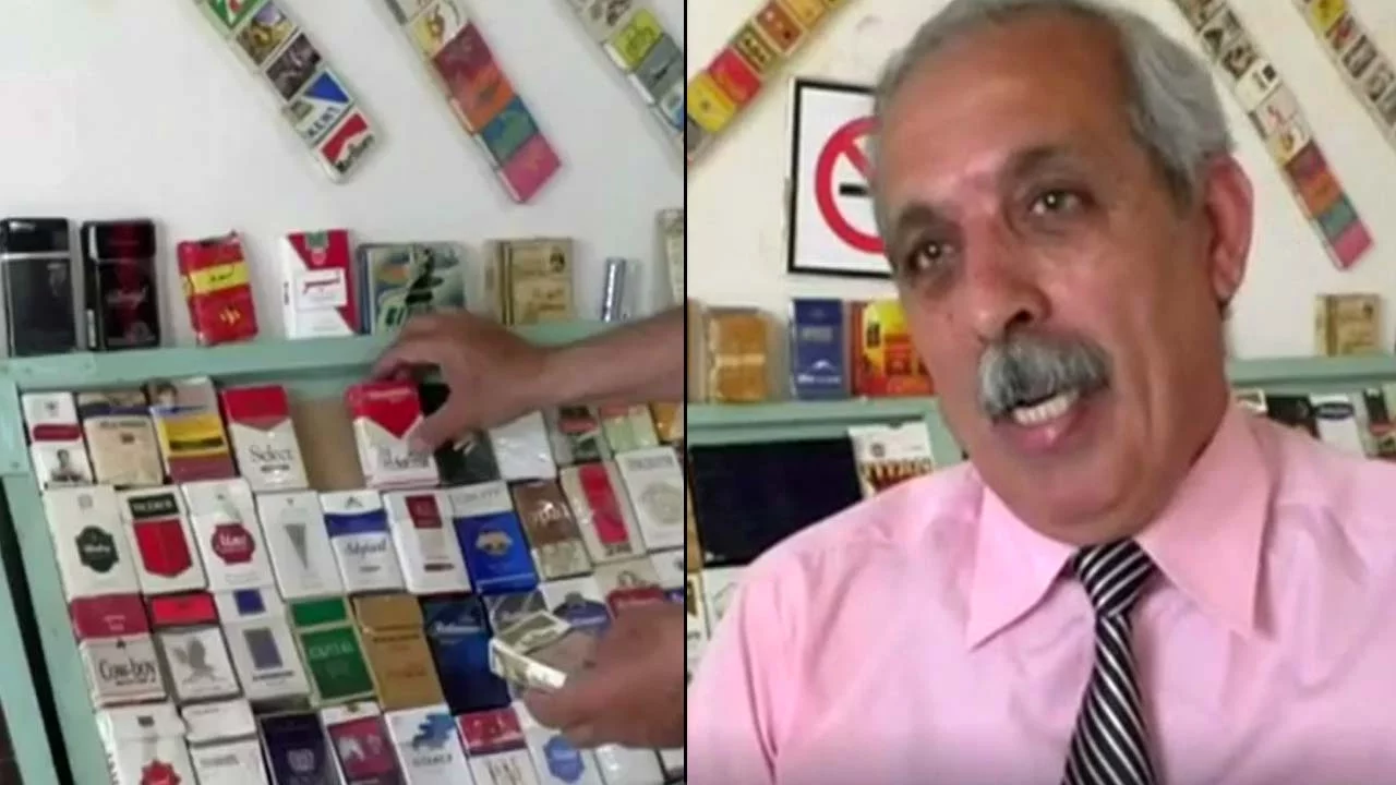 Iraqi interior designer’s cigarette packet collection will amuse you