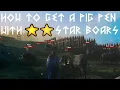 How to get a pig pen with only 2 star boars most meat and leather Melliesolberg
