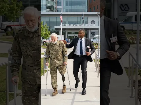 The kind CEO restore the veteran's dignity... #kind #shorts
