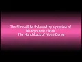 Download Lagu Disney Videos - Preview of Disney's Next Classic The Hunchback of Notre Dame