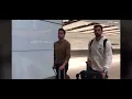 Pablo Mari confirms his move to Arsenal with Edu at Heathrow Airport