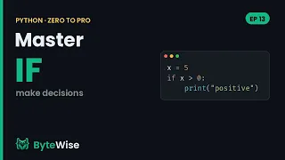 Python if Statements How to Make Decisions Zero to Pro