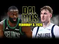 Lagu Dallas Mavericks vs Boston Celtics Full Game Highlights – February 3, 2026 | NBA Season