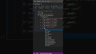 Password strength checker with python PYTHON FOR BEGINNERS