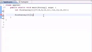 Java Programming Tutorial 33 Multidimensional Arrays