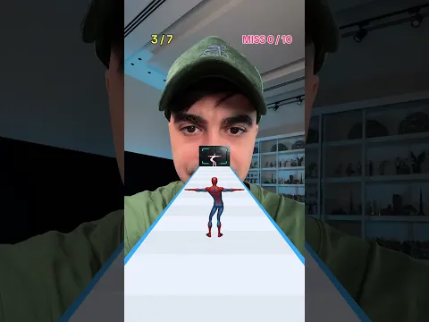 تحدي ساعد سبايدرمان 😂