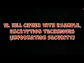 Hill Cipher With Example - Encryption Techniques Information Security
