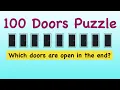 100 Doors Interview Puzzle Microsoft Interview Puzzle